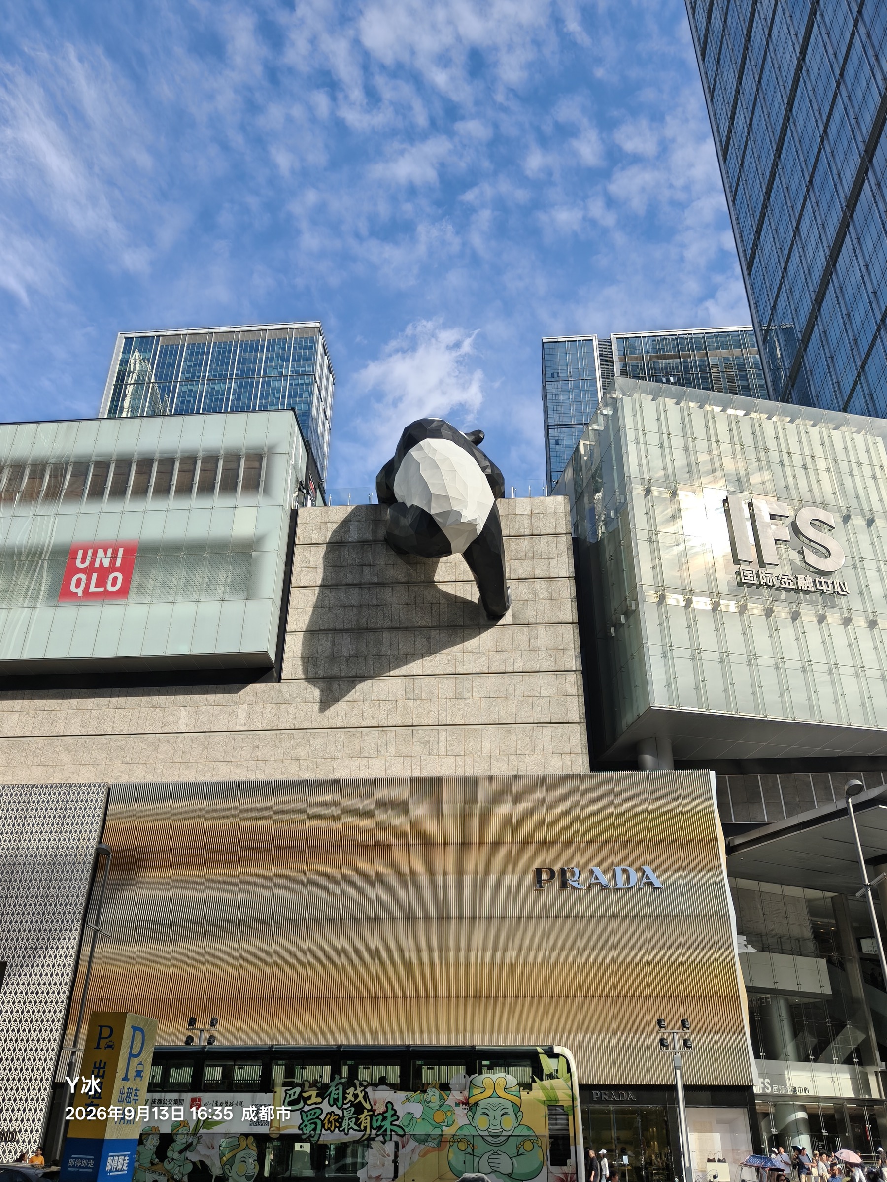 IFS 爬牆熊貓
