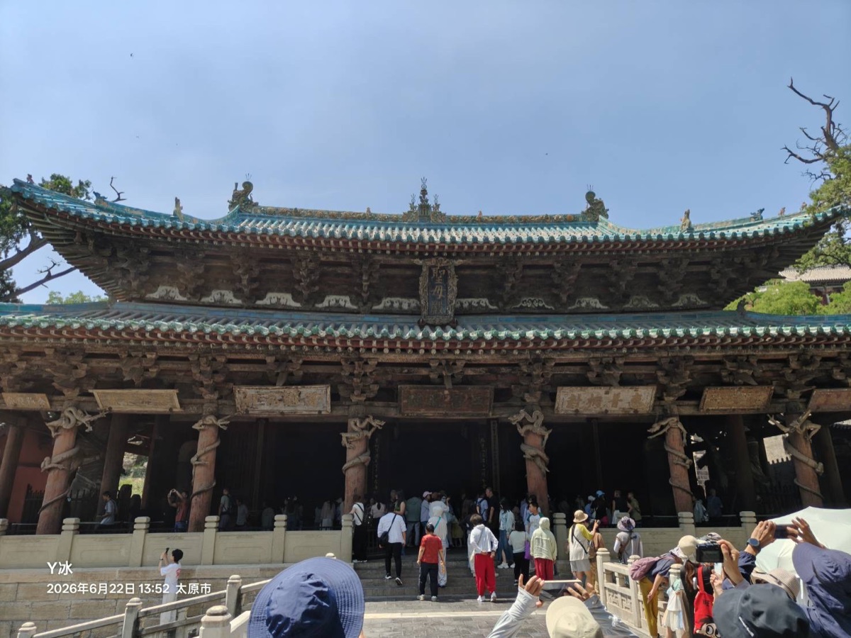 13:52 晉祠・聖母殿正面